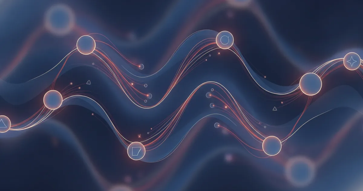 interconnected data nodes forming a network