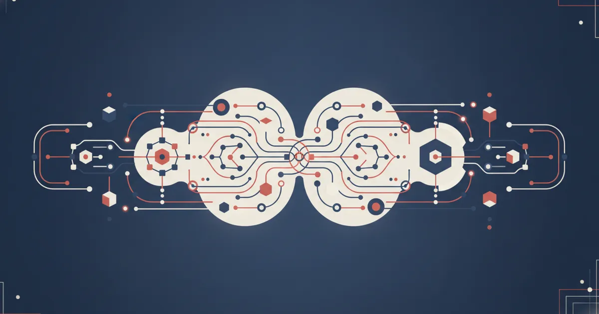 interconnected data nodes forming a network
